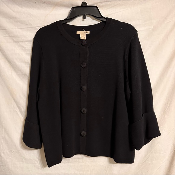 Evie Black  Cardigan - Picture 2 of 8